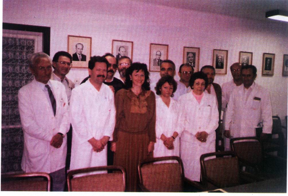 Főorvosi értekezlet után - 1991. május 7. Főorvosi értjpg