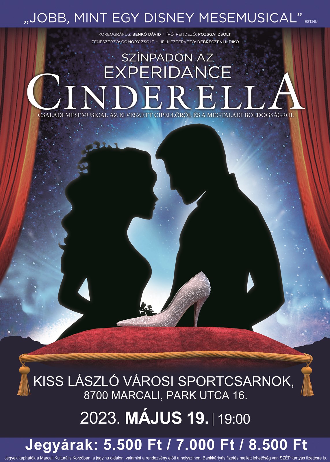 cinderella plakatA3Marcali 2023