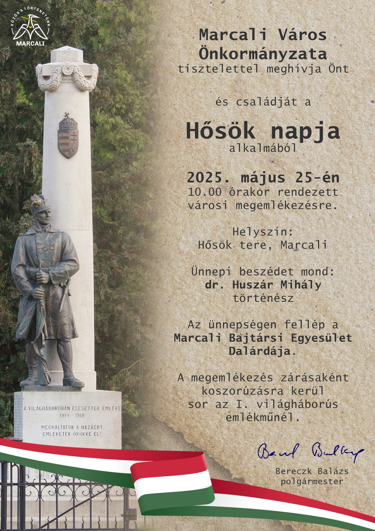 meghivo hosok napja 2025